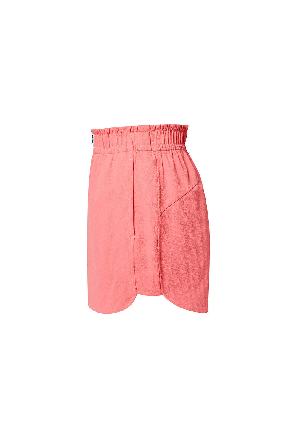 Seersucker Beach Shorts - Peach Crush