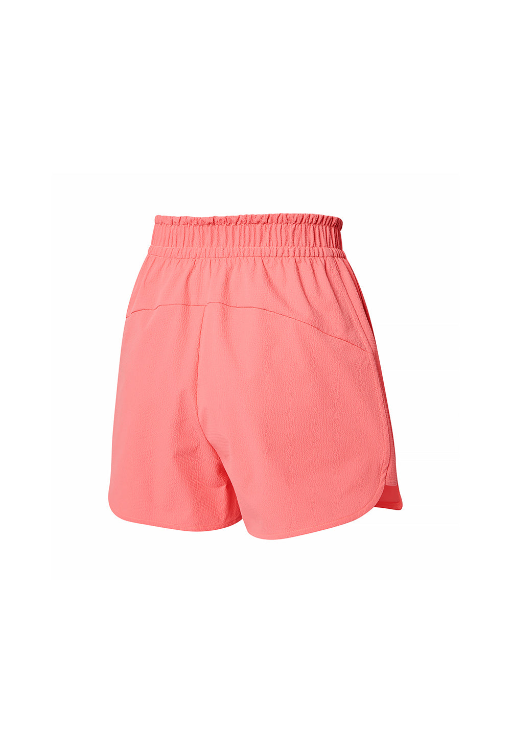 Seersucker Beach Shorts - Peach Crush