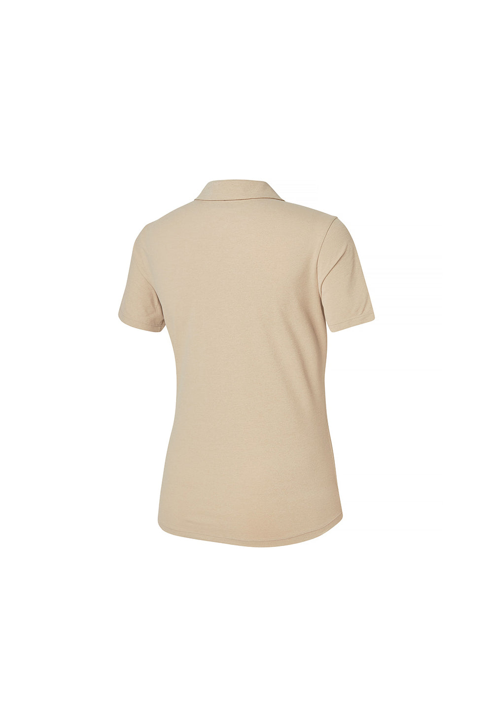 Ecodex Women's Polo Short T-Shirt - Paper Beige