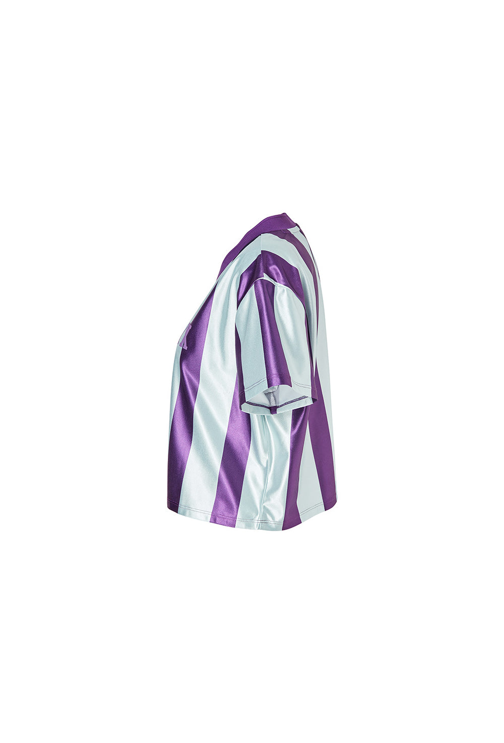 Color Block Jersey Short Sleeve - Bloom Purple