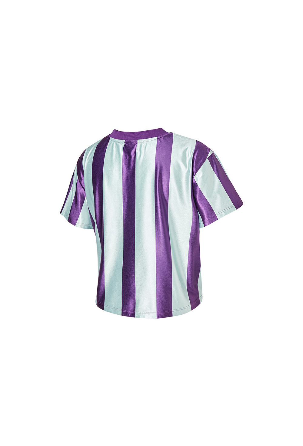 Color Block Jersey Short Sleeve - Bloom Purple