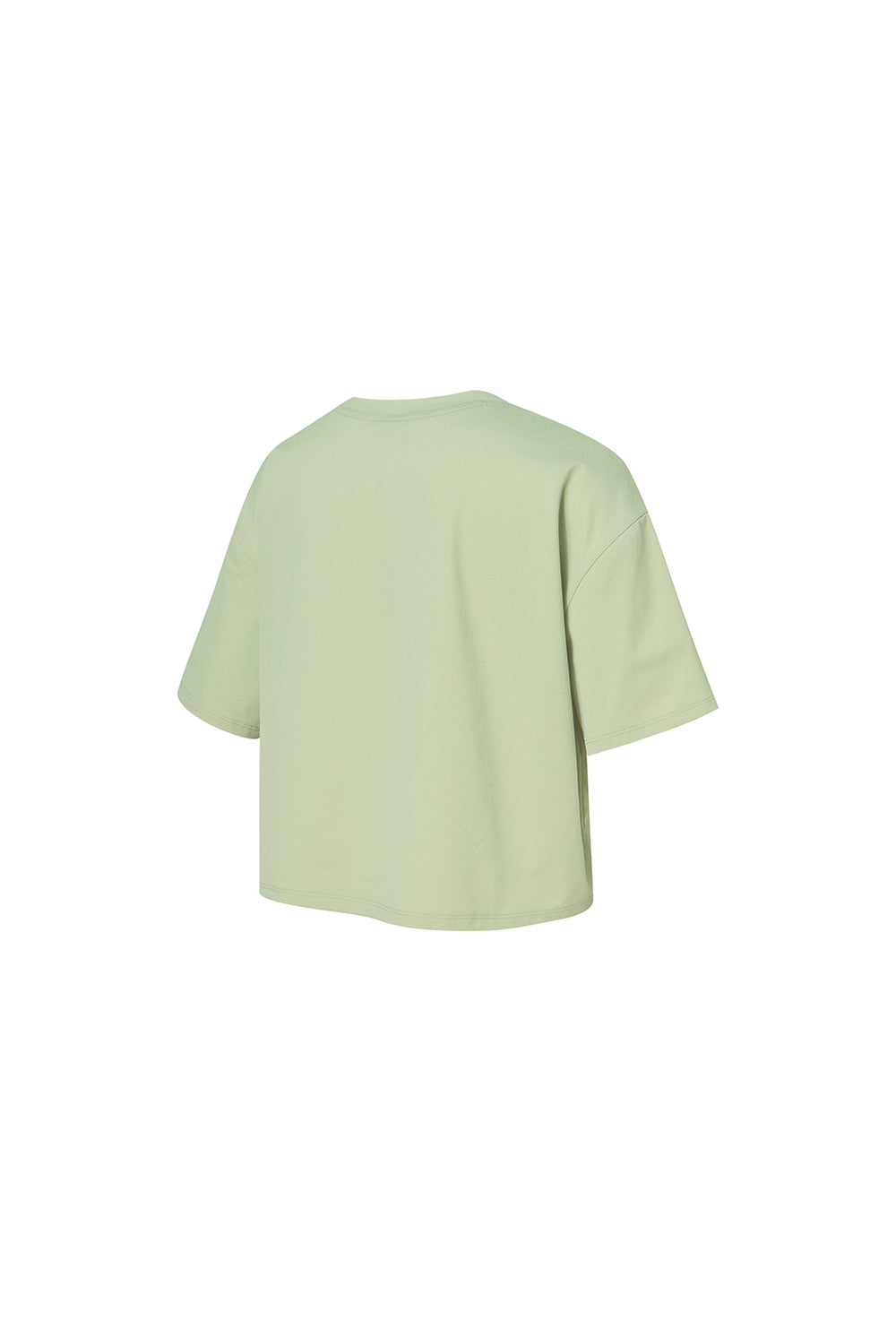 Eco Dex Crop Short Sleeve - Milk Green