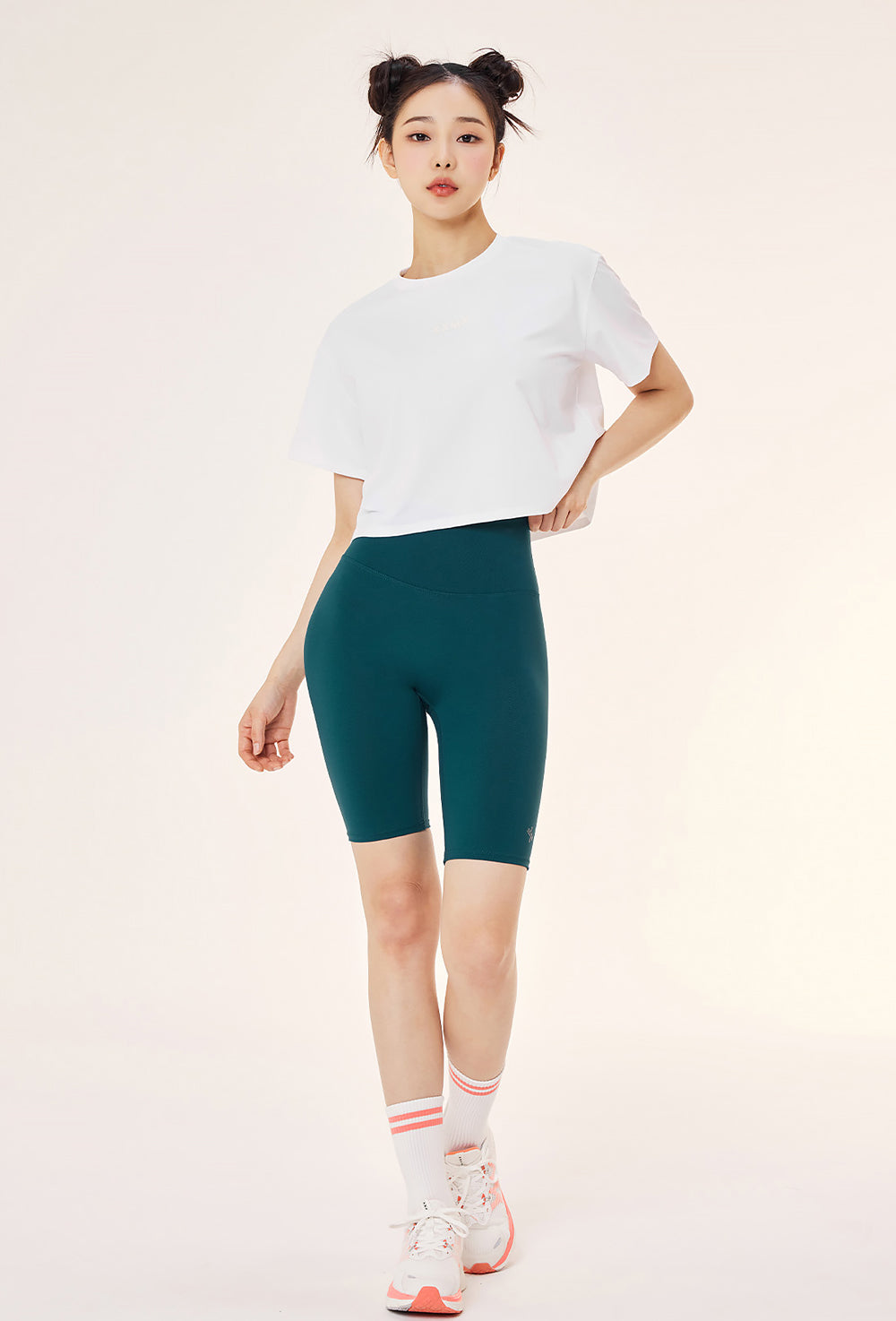 Eco Dex Crop Short Sleeve - Ivory