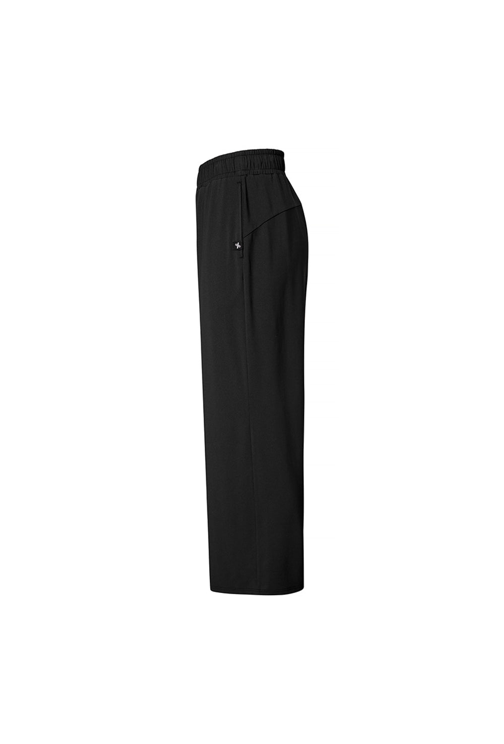 Medium Feather Cooling Wide Pants - Black