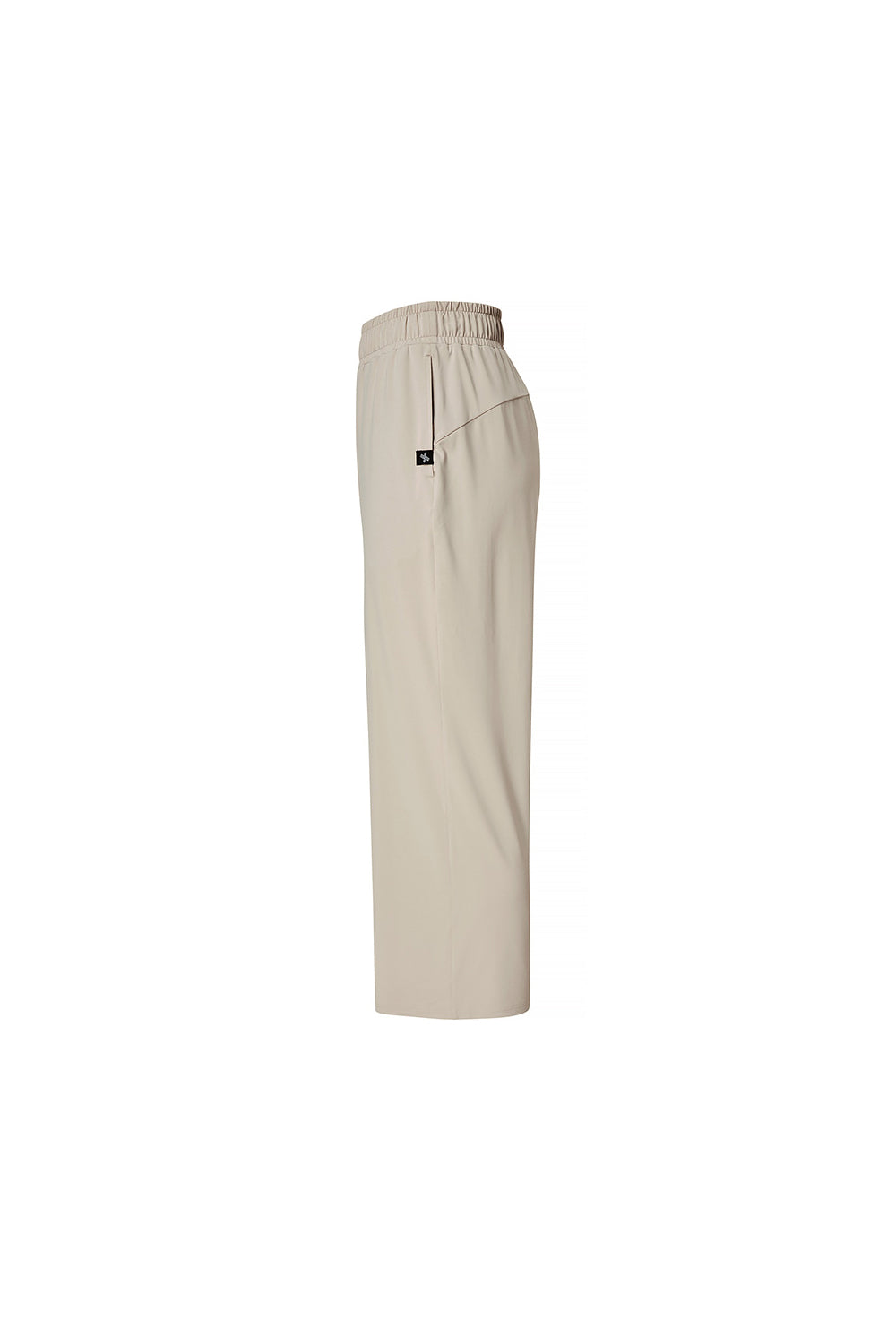 Medium Feather Cooling Wide Pants - Mist Beige