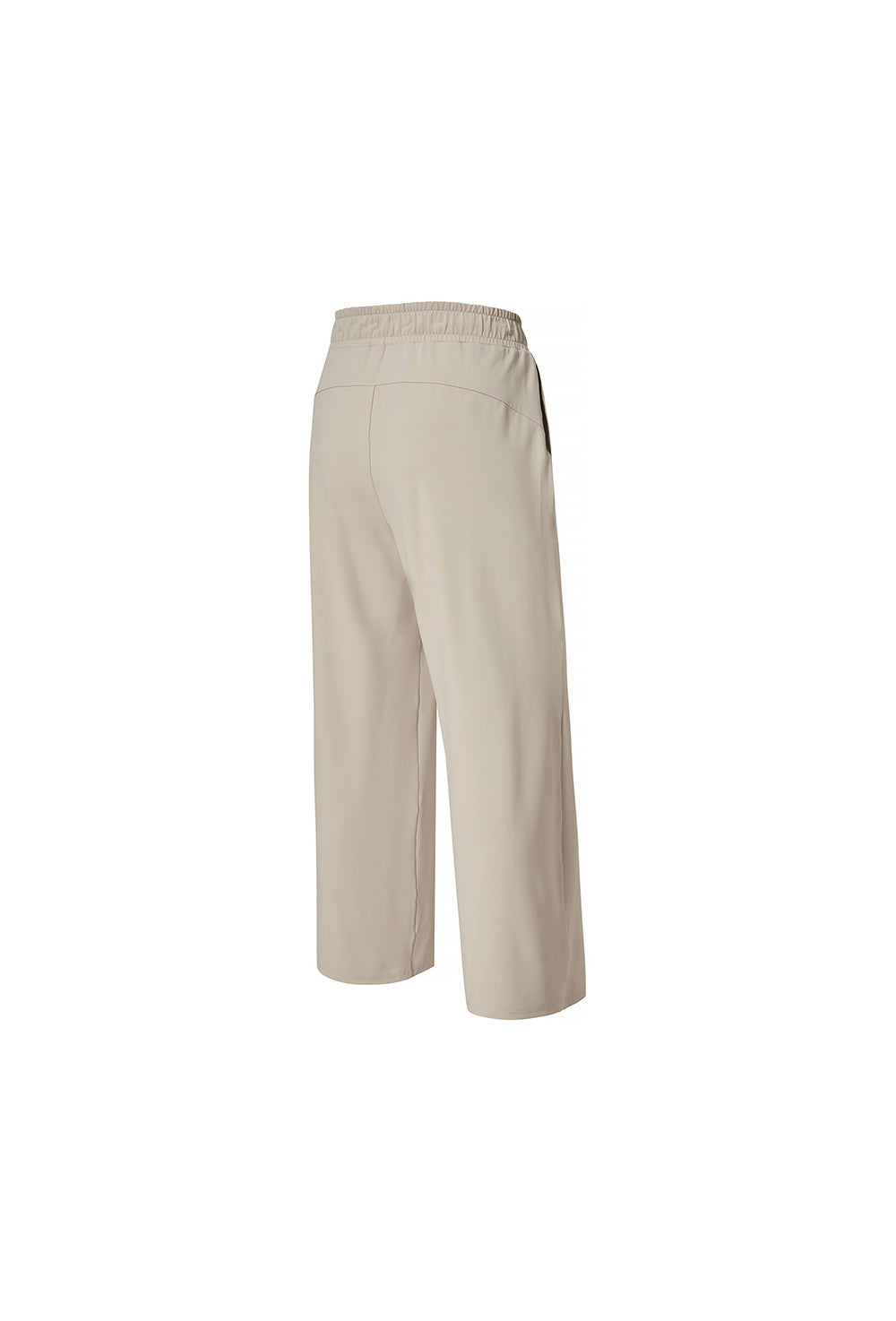 Medium Feather Cooling Wide Pants - Mist Beige