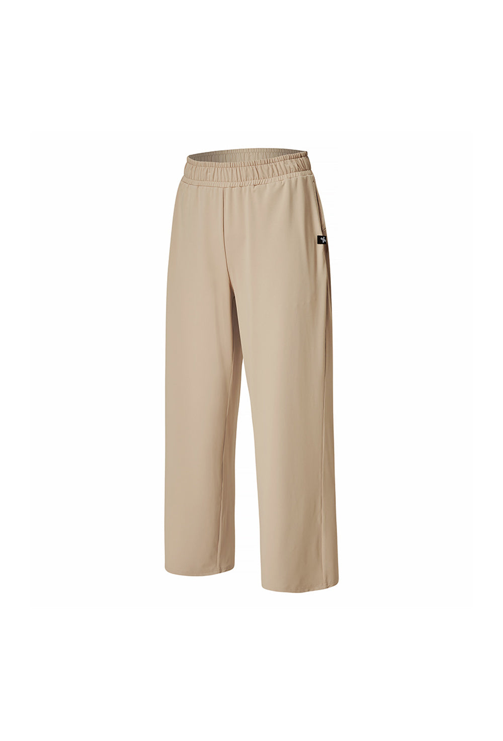 Medium Feather Cooling Wide Pants - Peanut Beige