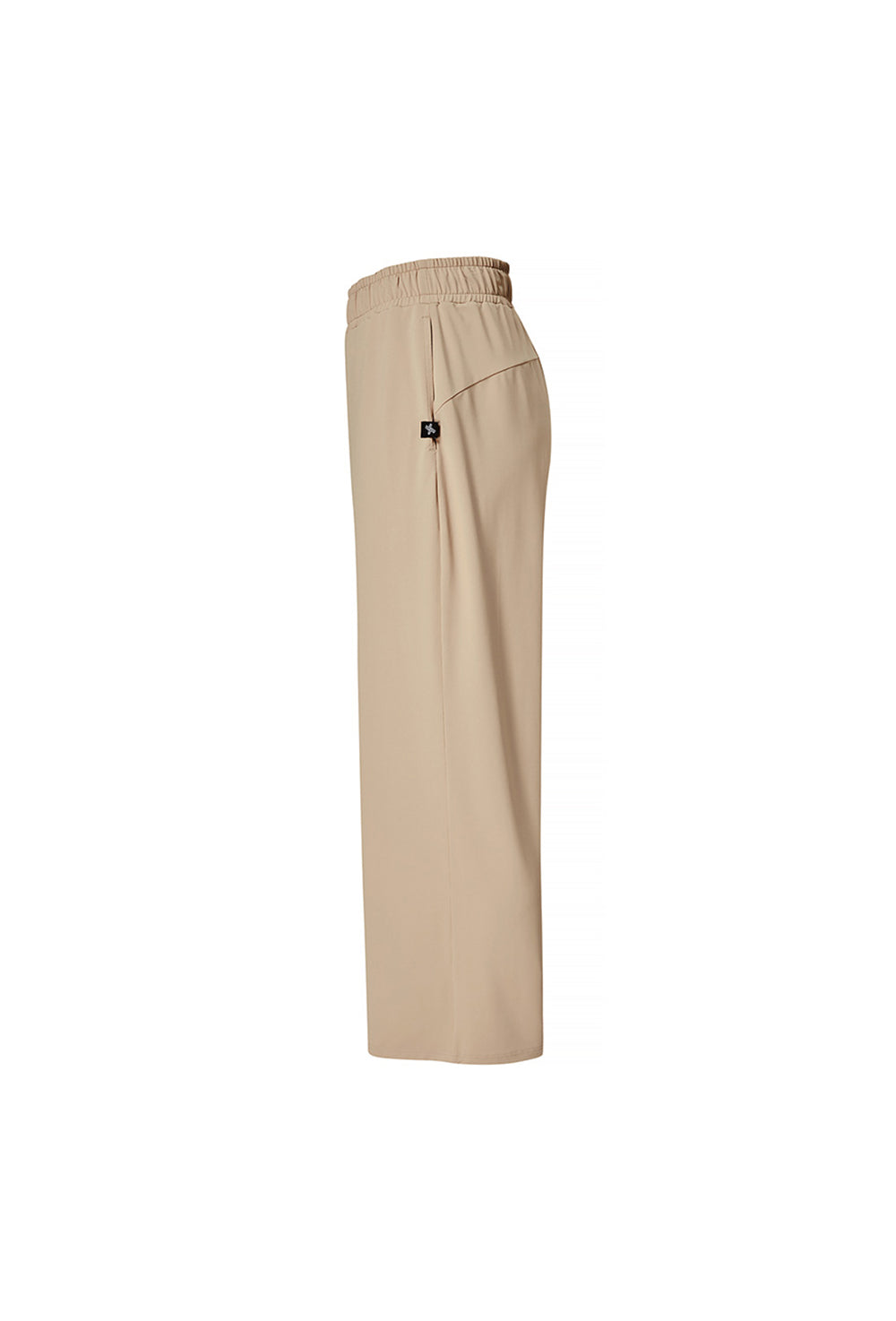 Medium Feather Cooling Wide Pants - Peanut Beige