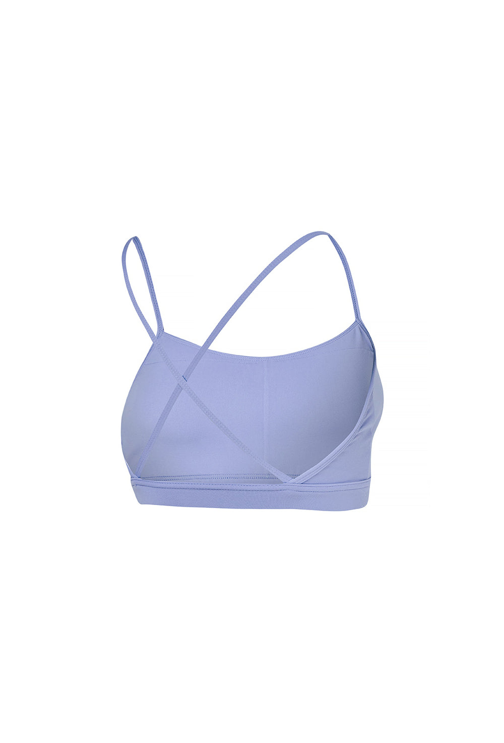 Comfort Up Cross Back Bra Top - Sliver Lake Blue