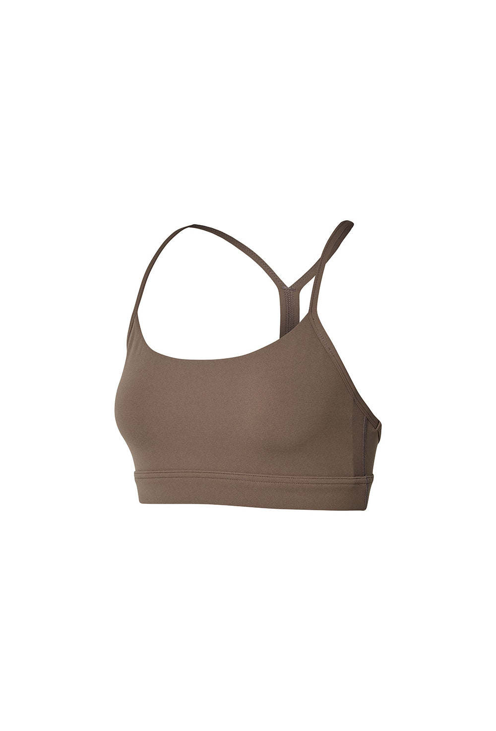 Black Label Signature Breed Racerback Bra Top - Cocoa Brown