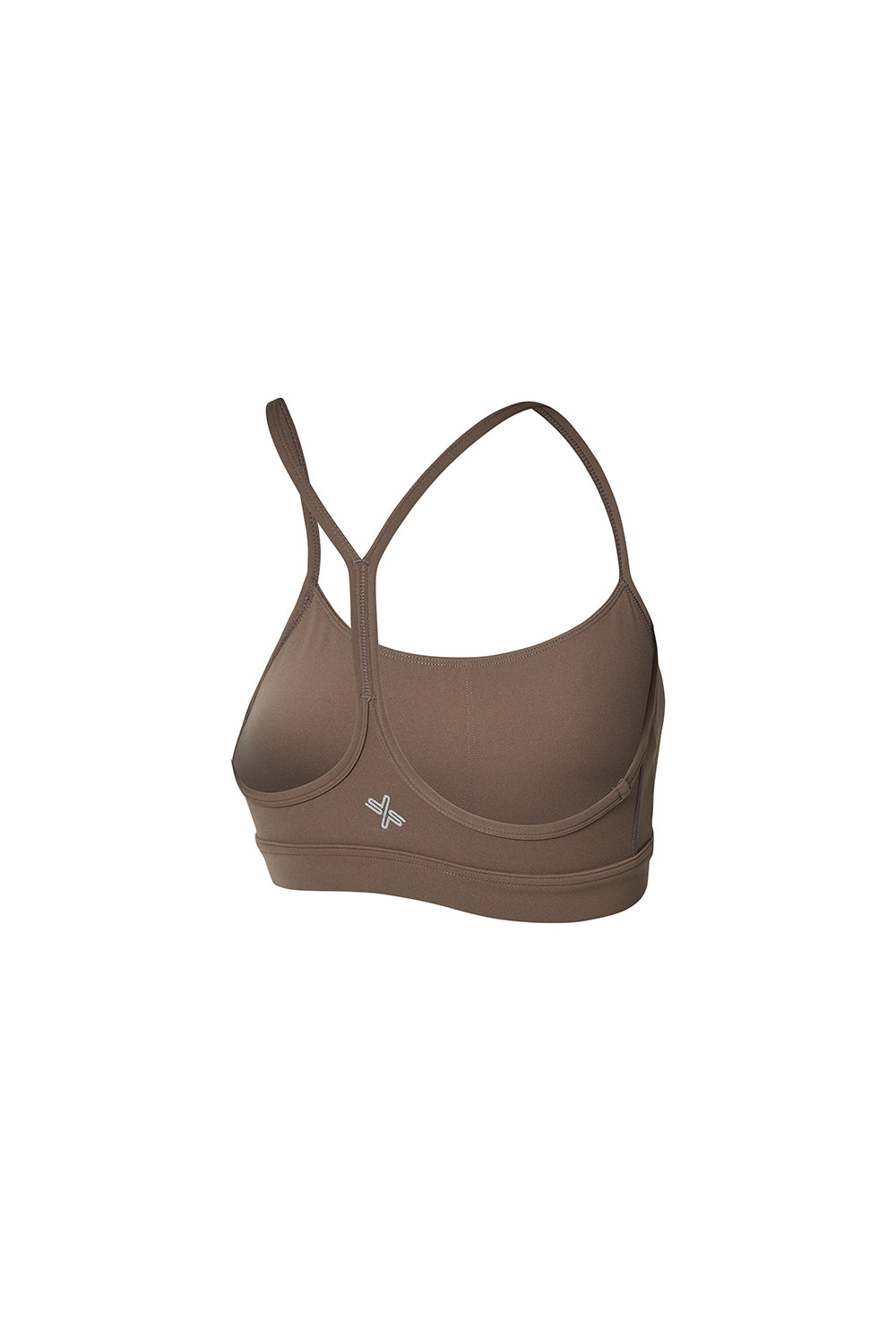 Black Label Signature Breed Racerback Bra Top - Cocoa Brown