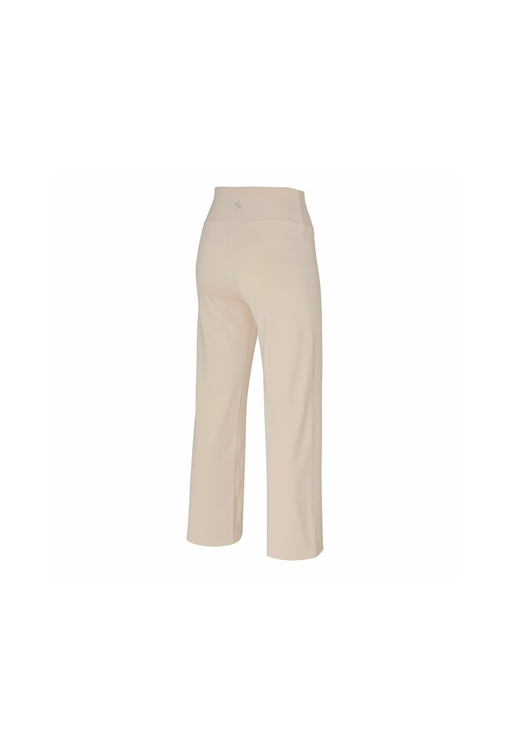 Comfort Fine Pin Tuck Wide Pants - Nudy Almond