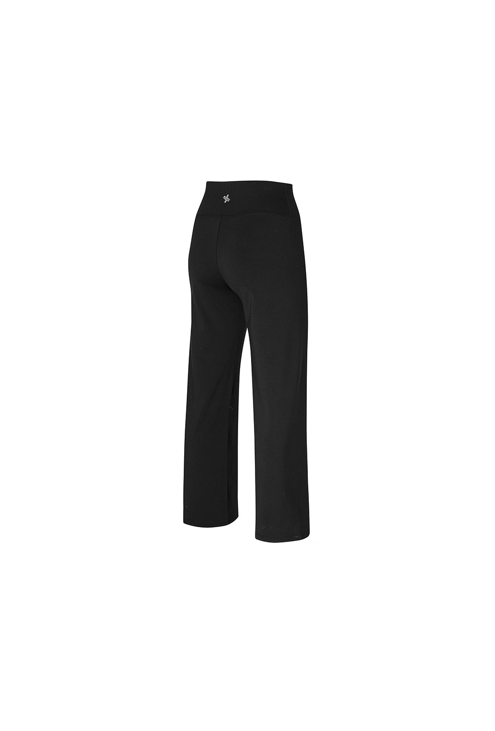 Comfort Fine Pin Tuck Wide Pants - Black