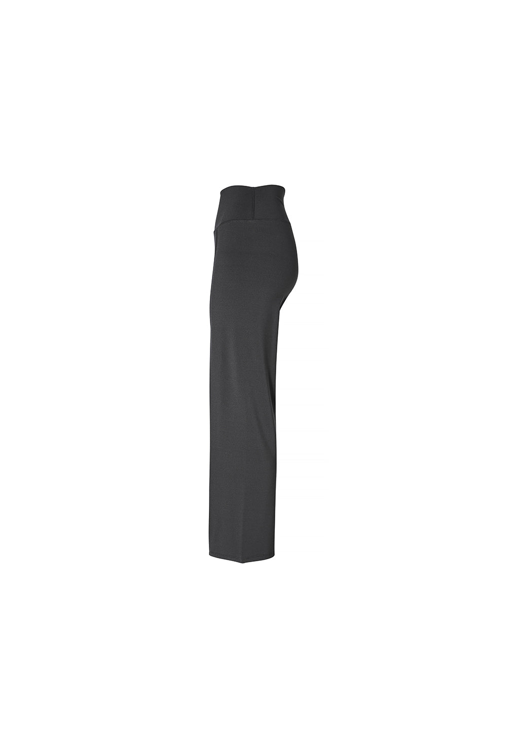 Comfort Fine Pin Tuck Wide Pants - Deep Fog Gray