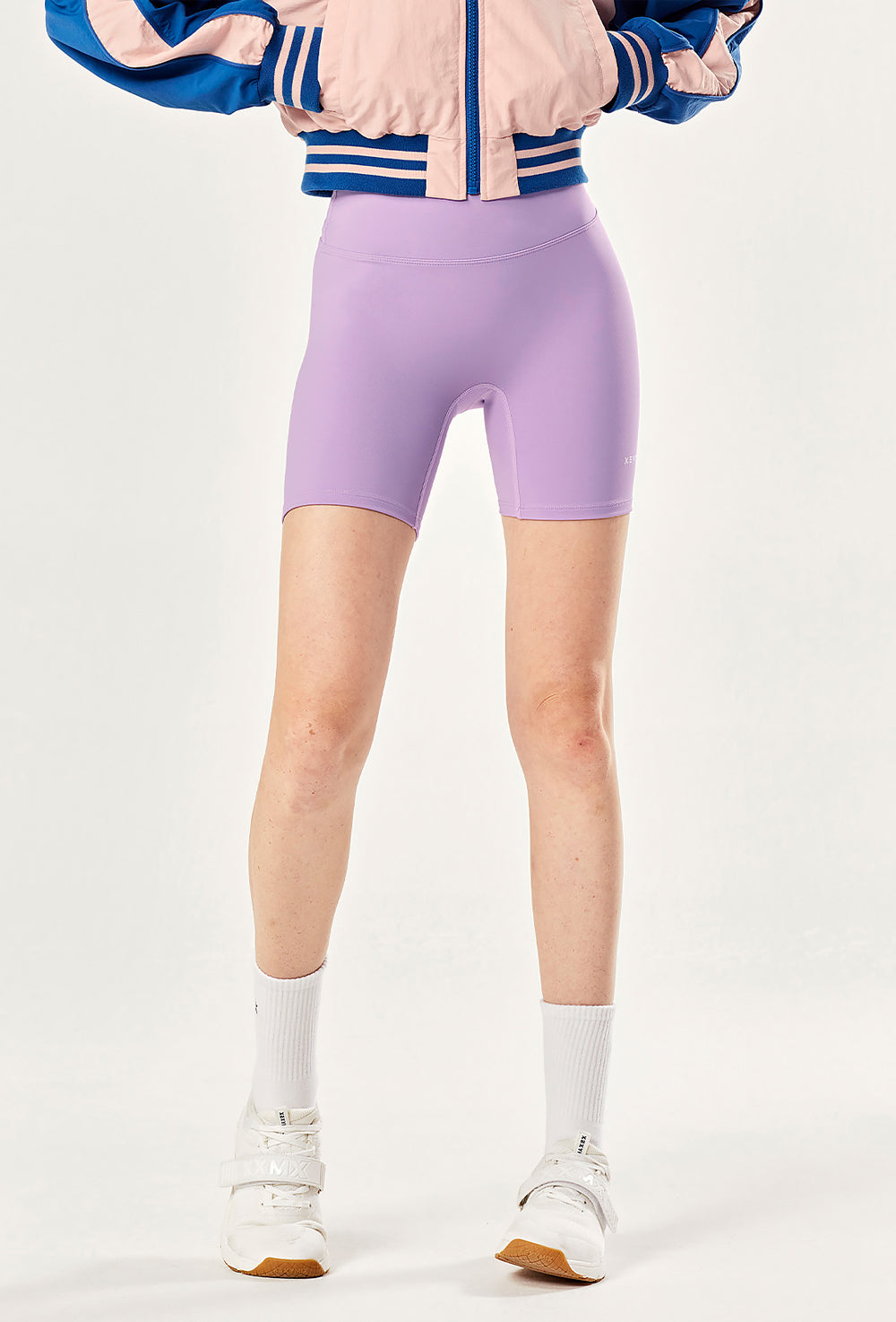 Black Label 360N Leggings 3.5 Shorts - Lavender Garden