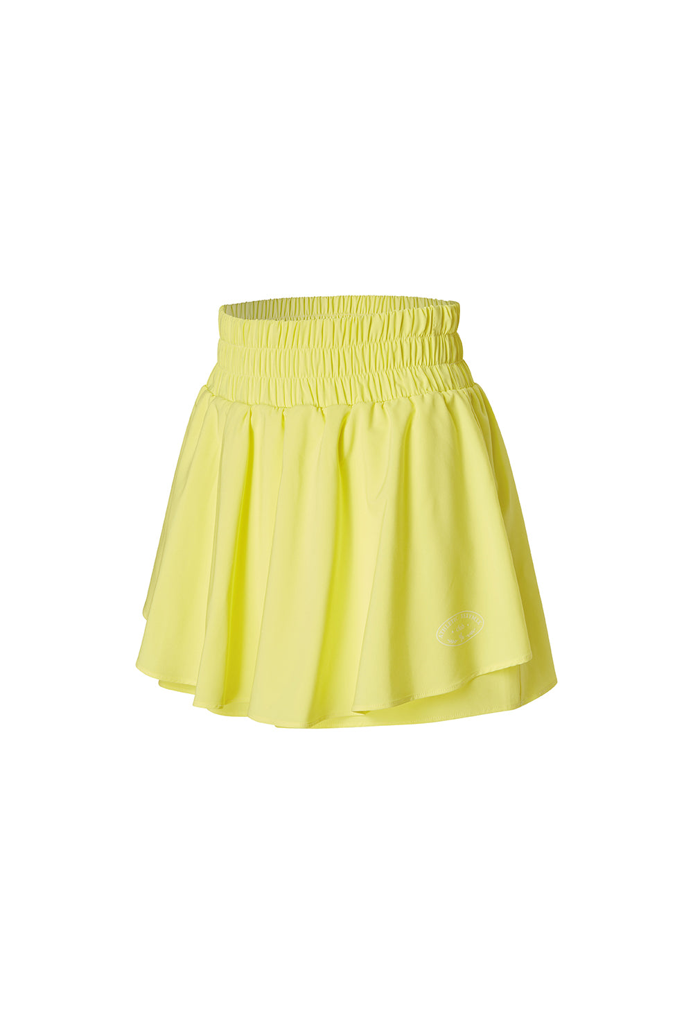 2-in-1 Layered Shorts - Lemon Drop