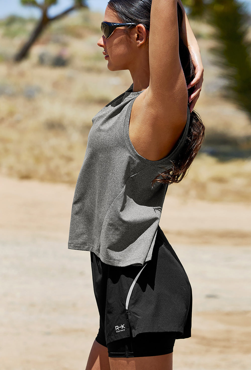 RX Sprinter Women's 2-in-1 Shorts - Black