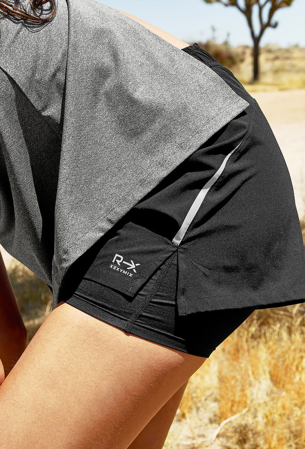 RX Sprinter Women's 2-in-1 Shorts - Black