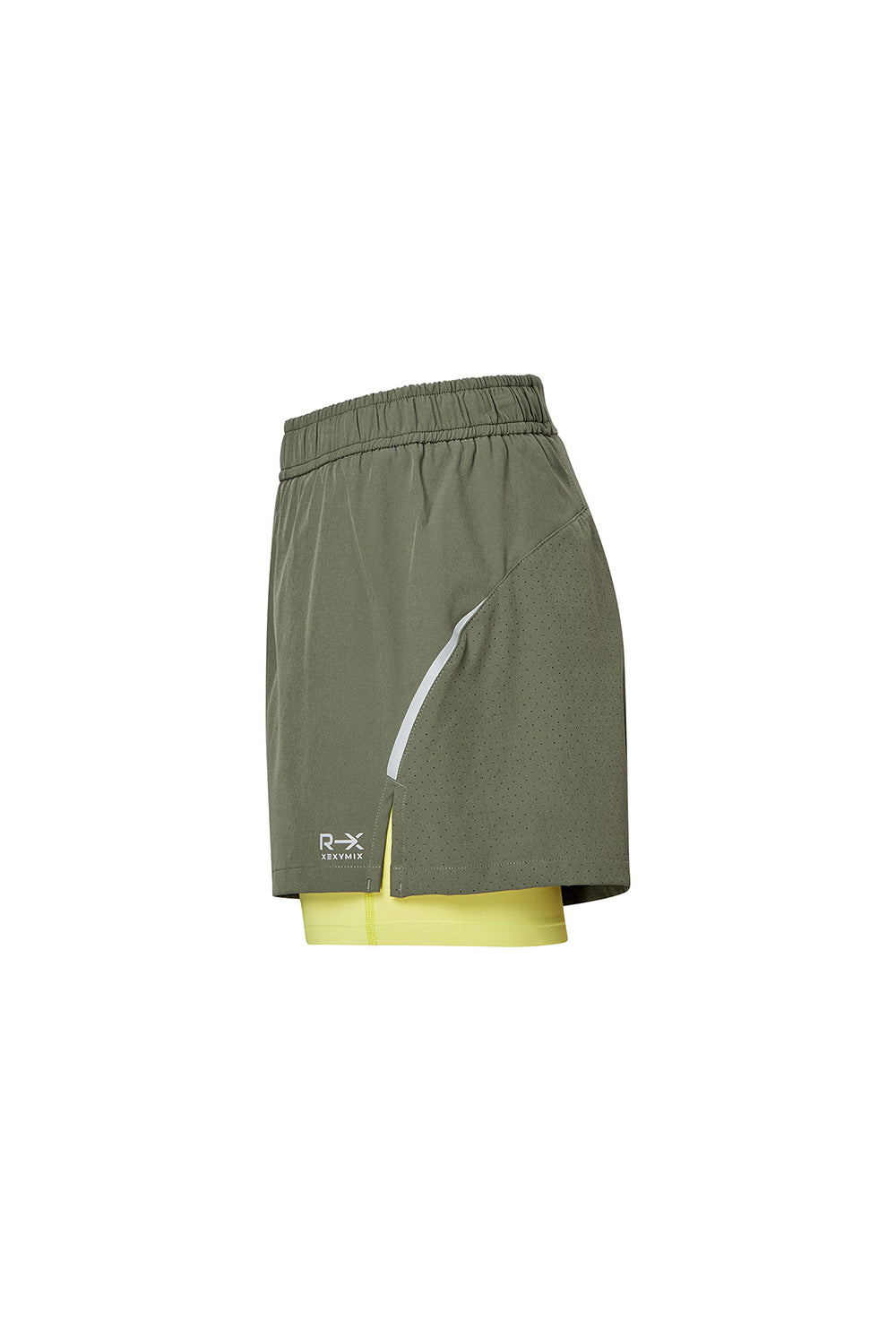 RX Sprinter Women's 2-in-1 Shorts - Moss Green