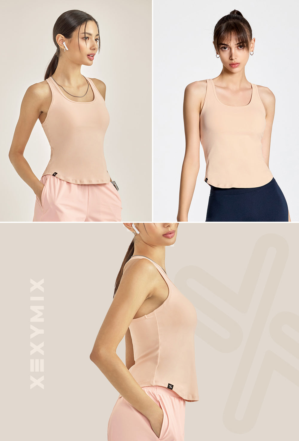 Relax Support Top - Linen Peach