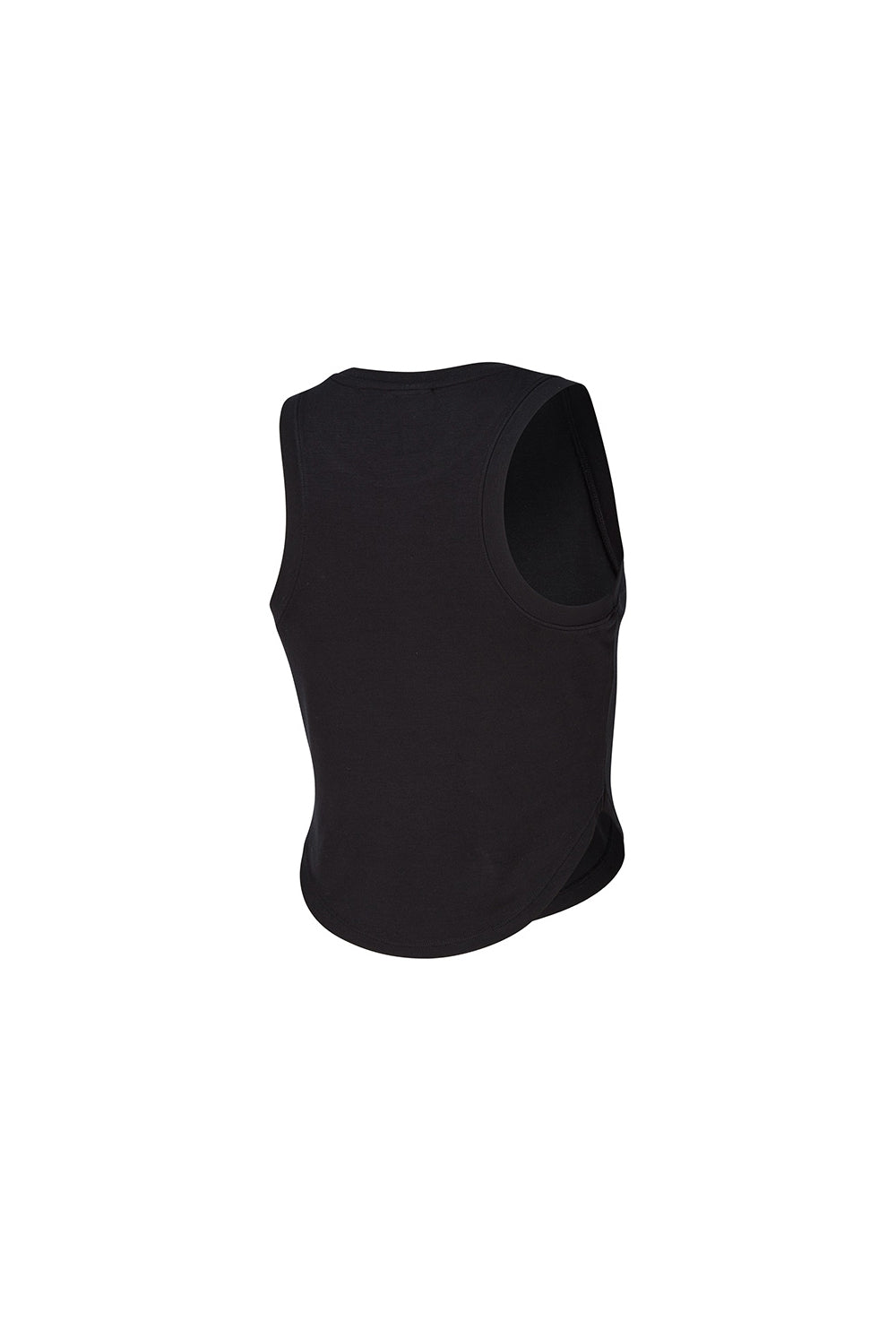 Soft Tension Crop Sleeveless - Black