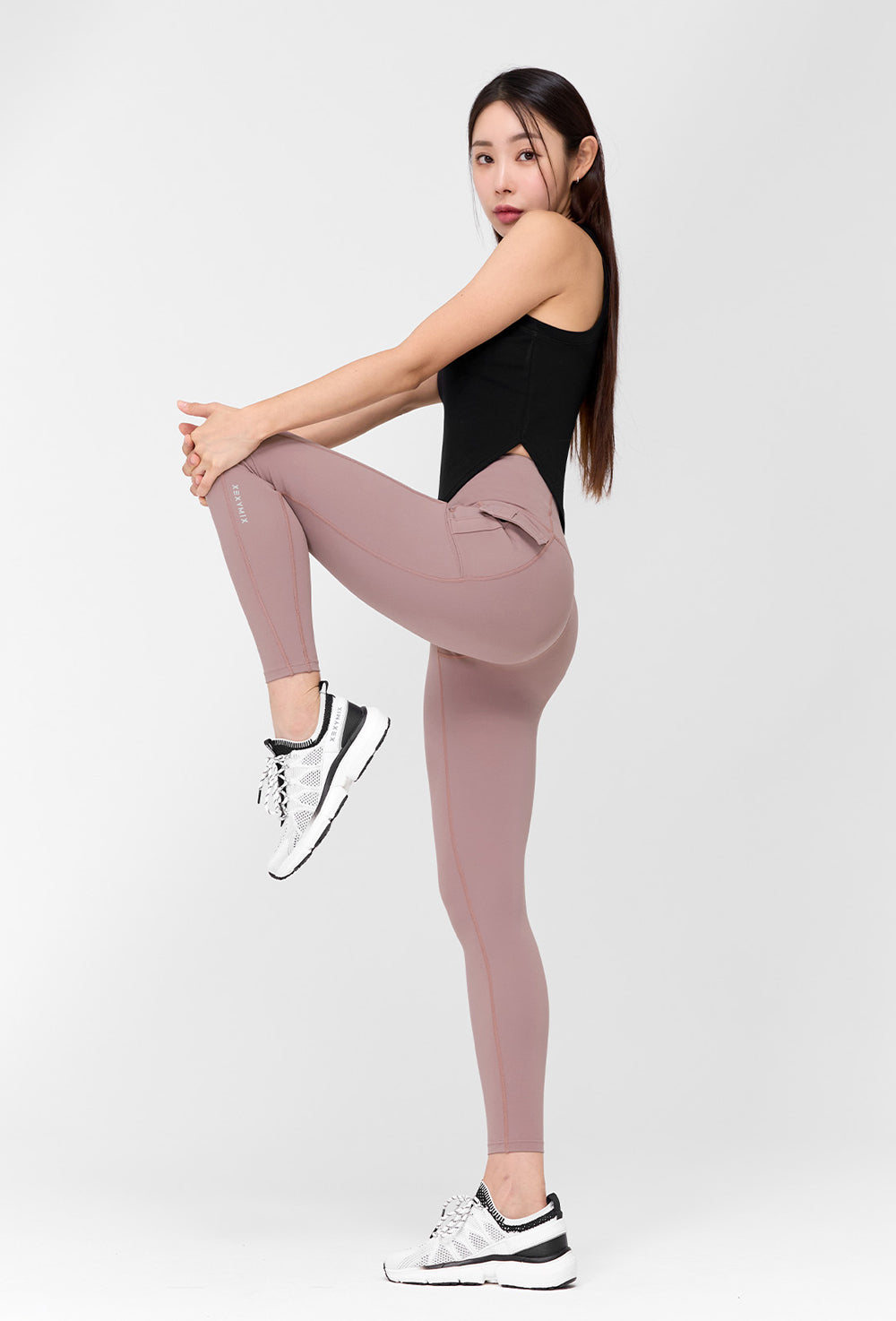 Soft Tension Crop Sleeveless - Black
