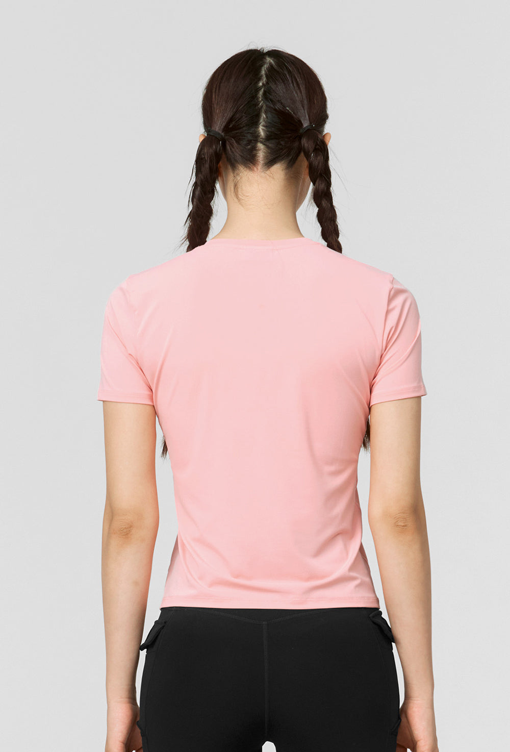 Ice Feather Light Short Sleeve - Peach Pink