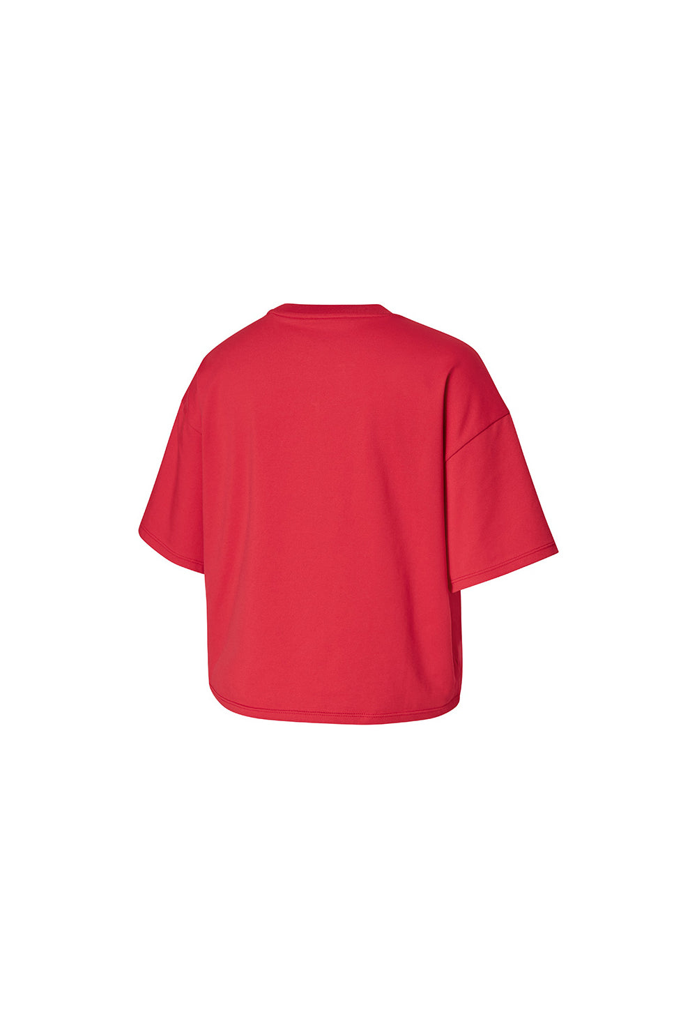 Cool Touch Basic Crop T-Shirt - Pepper Red (Clearance)