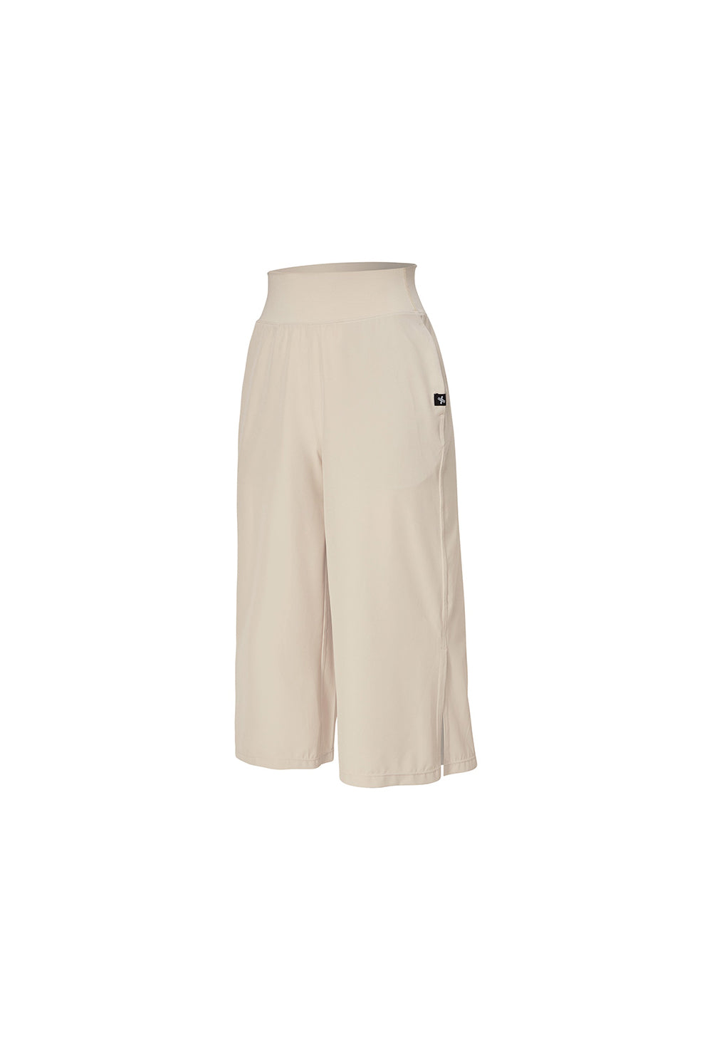 Light Breeze Wide Pants 7" - Chalk Beige