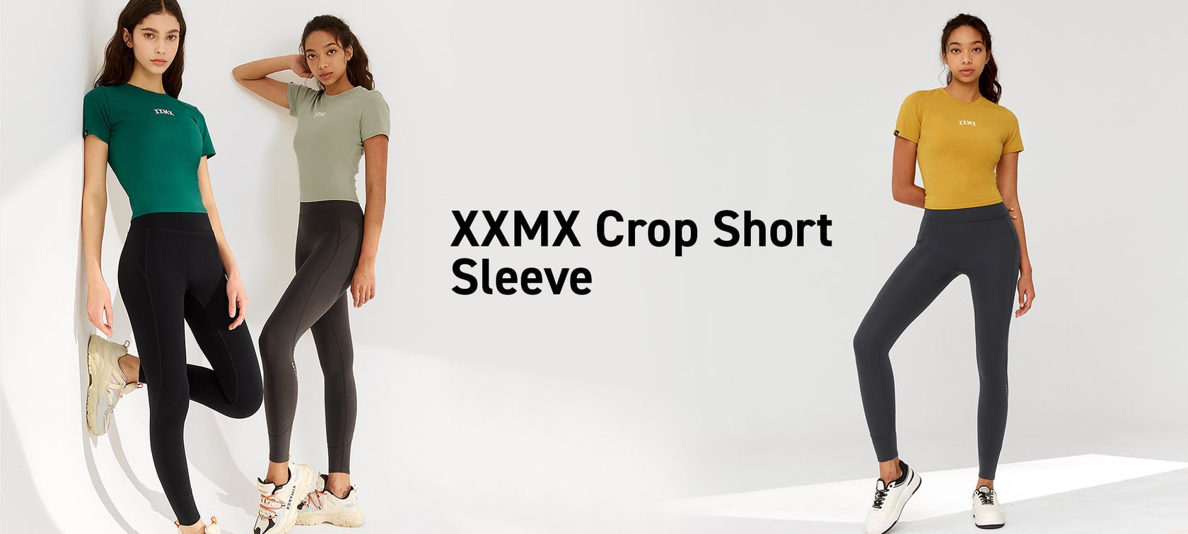 XXMX Crop Short Sleeve Black XEXYMIX Australia