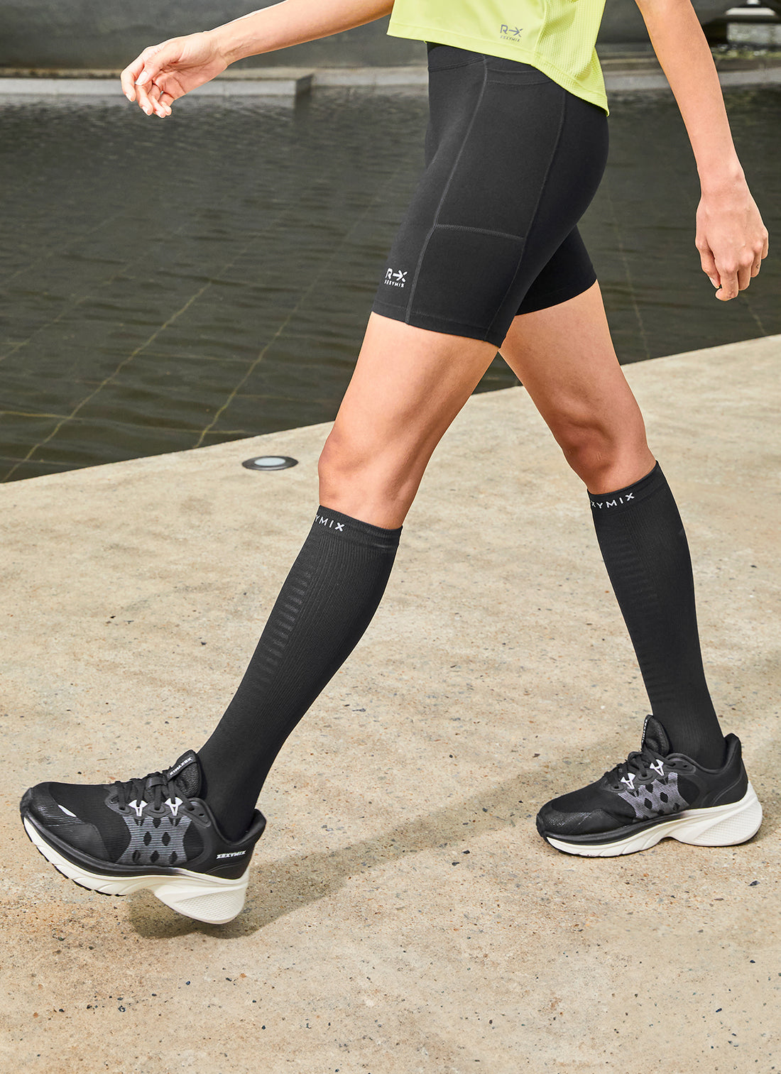 RX Compression Knee Socks - Black