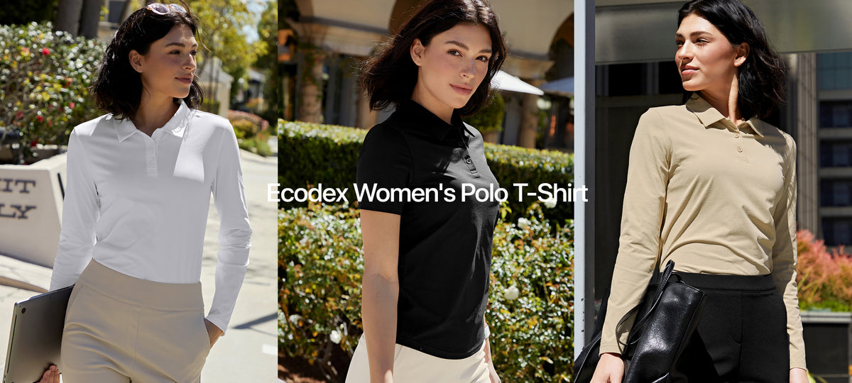 Ecodex Women's Polo Short T-Shirt - Ivory – XEXYMIX Australia