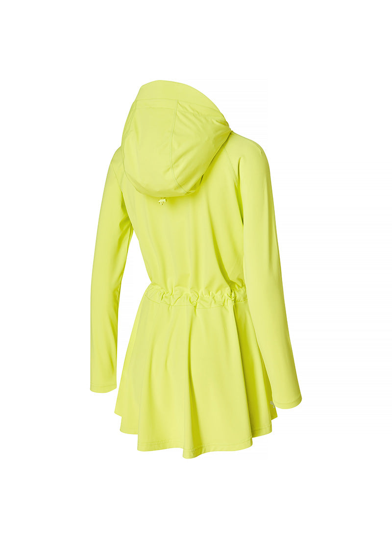 Multi Cover Up One Piece Zip up - Sunny Lime