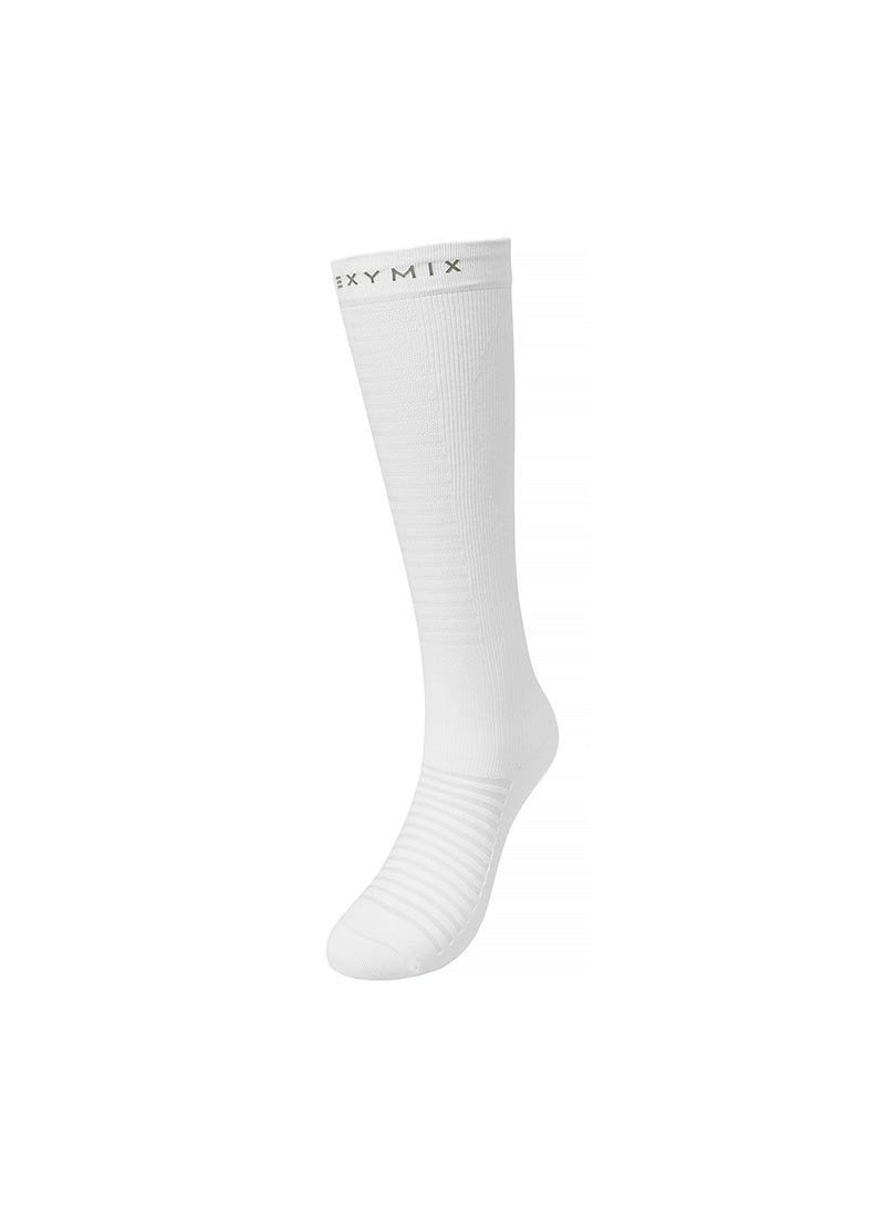 RX Compression Knee Socks - White