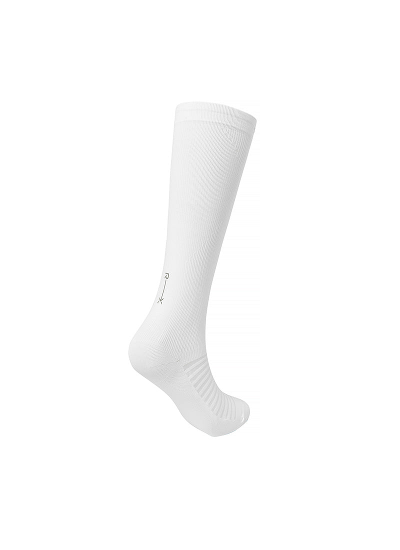 RX Compression Knee Socks - White