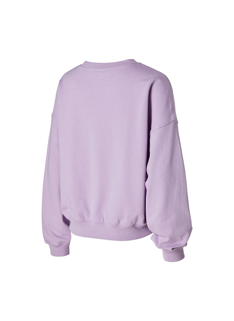 XXMX Daily Cotton Sweatshirt - Crystal Lavender