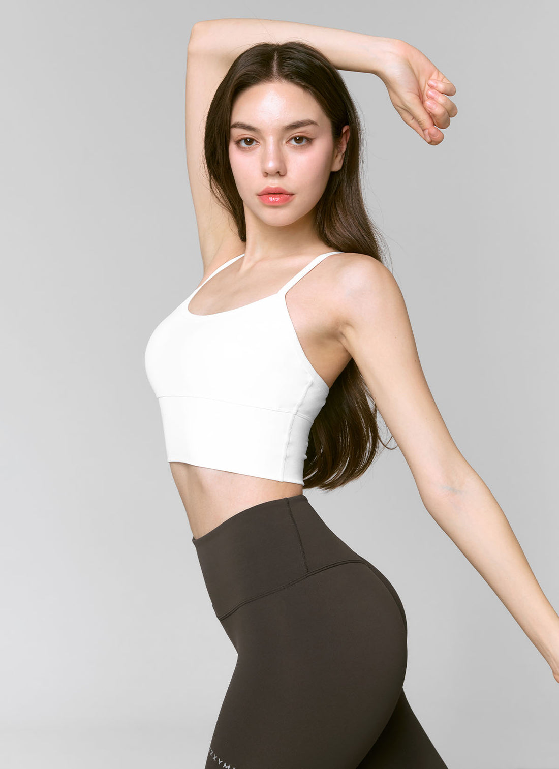 X-Strap Bra Top - White Ivory