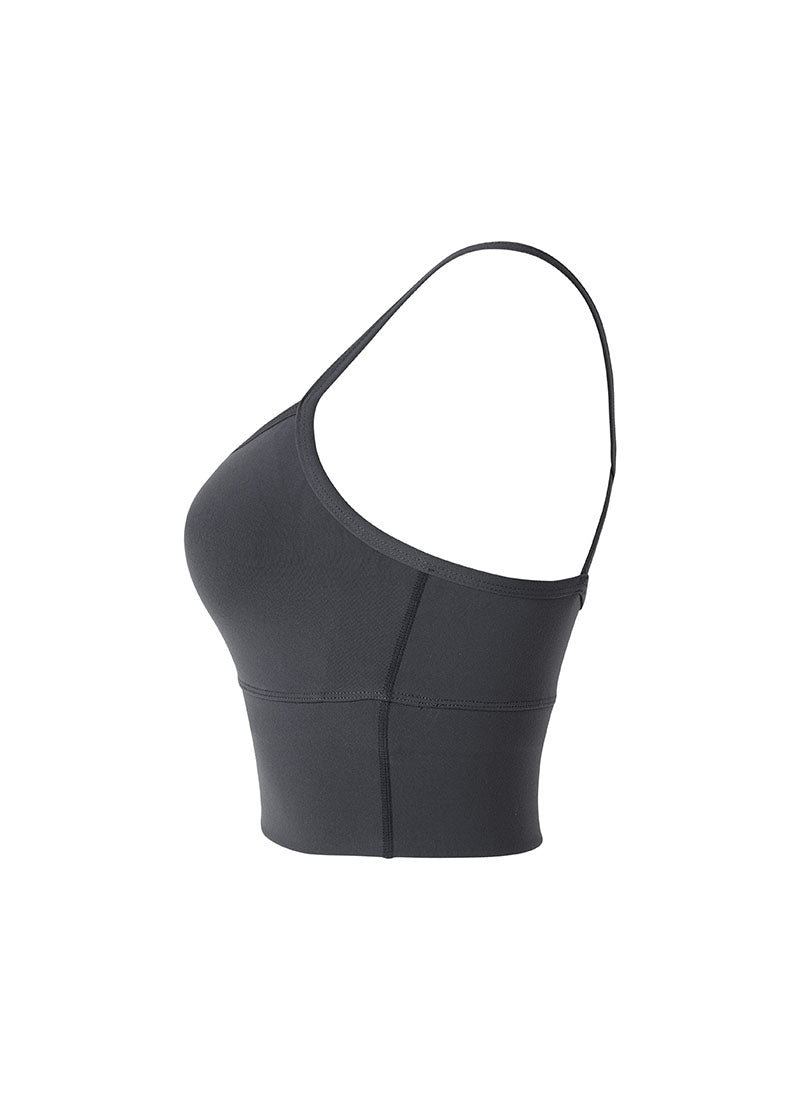 X-Strap Bra Top - Gray Navy
