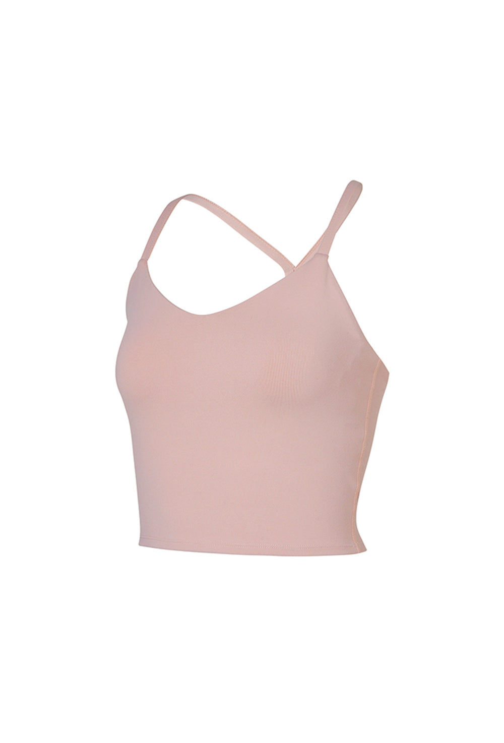 Back Line Bra Top - Bridal Pink