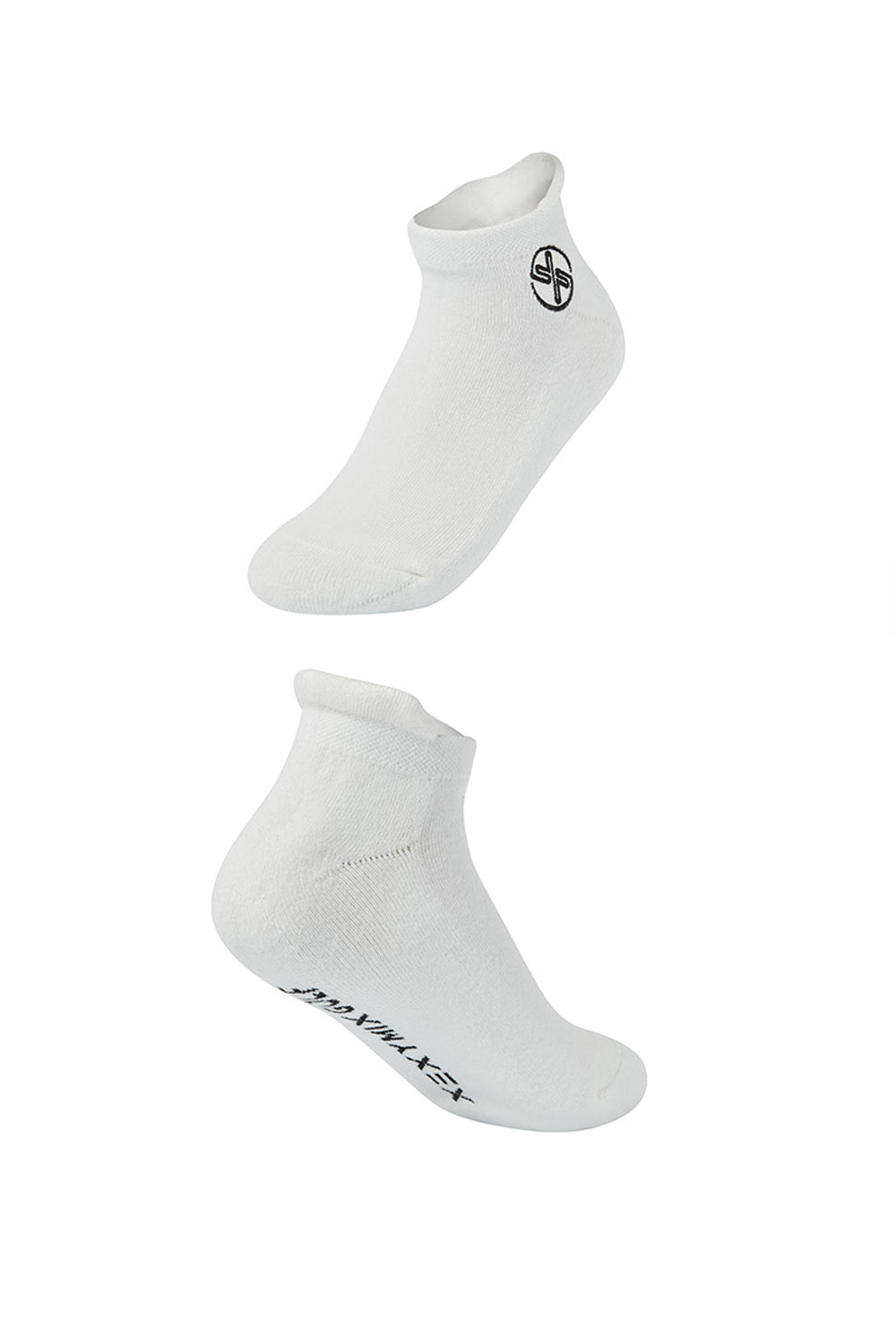 XEXYMIX Cushioning Ankle Socks - Pure White