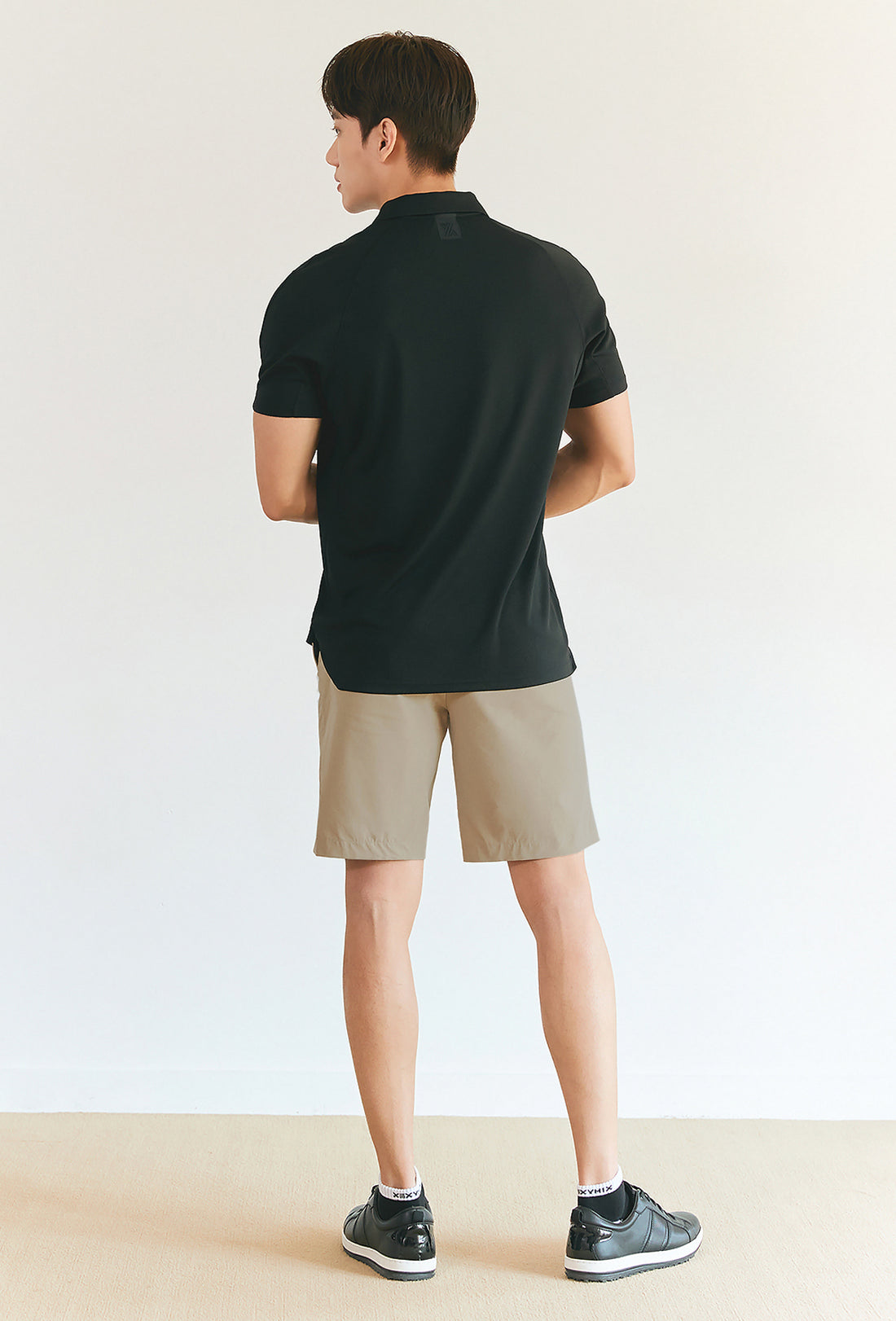 Elastic Golf Shorts - Easy Beige