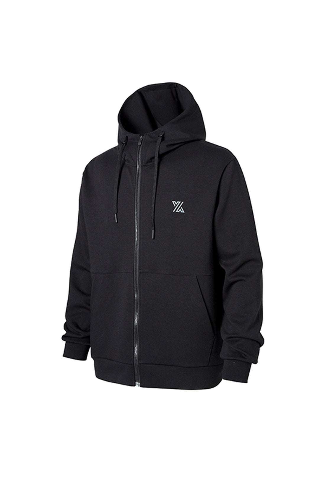 Flex Zip-up Hoodie - Black