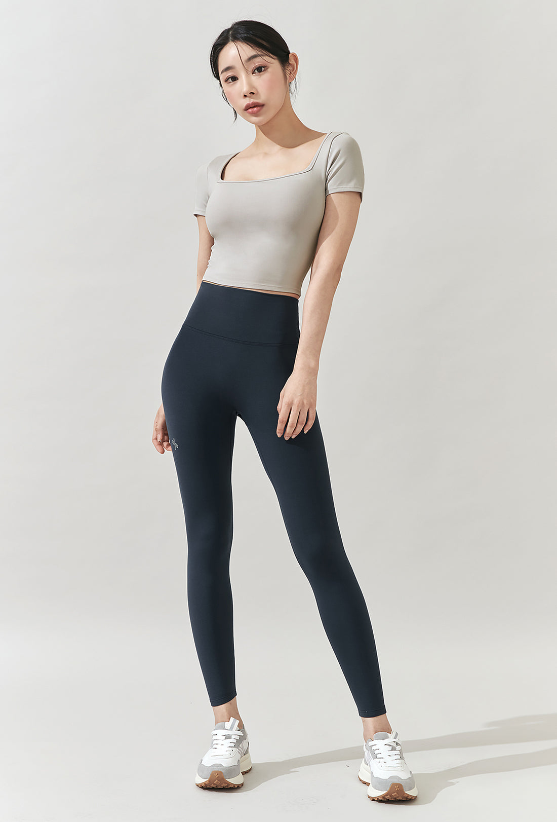 XELLA Intention Hard Fluffy Napping Leggings - Ash Navy