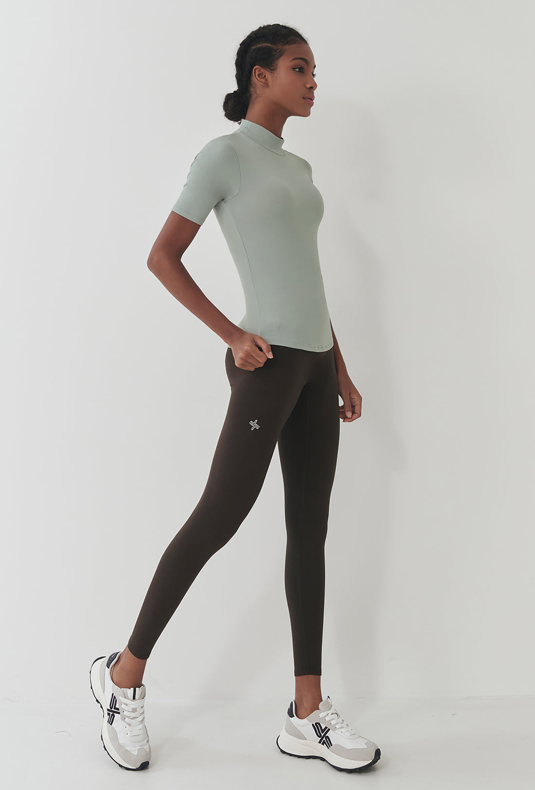 XELLA Intention Hard Fluffy Napping Leggings - Chocolate Latte
