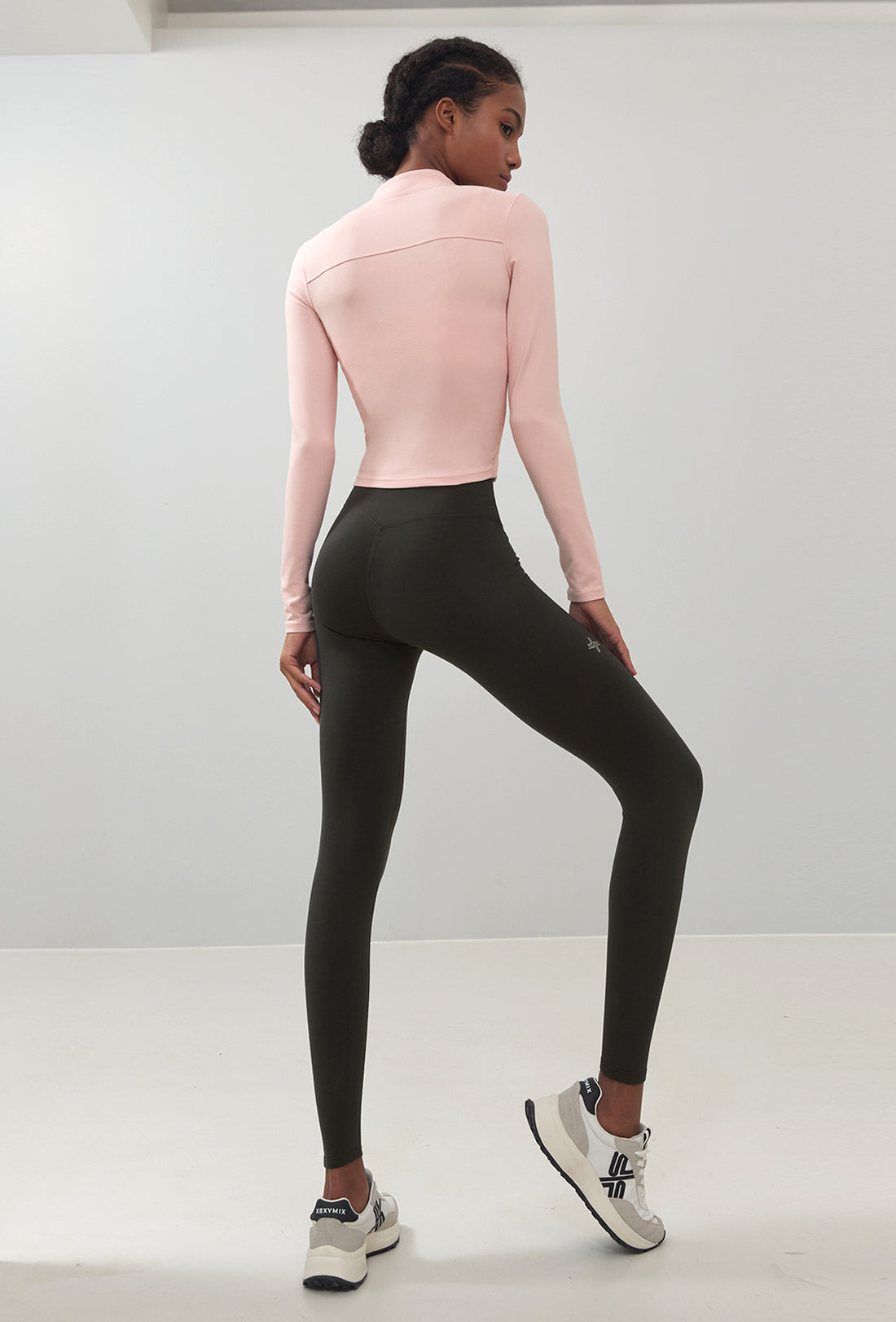 XELLA Intention Hard Fluffy Napping Leggings - Forest Night