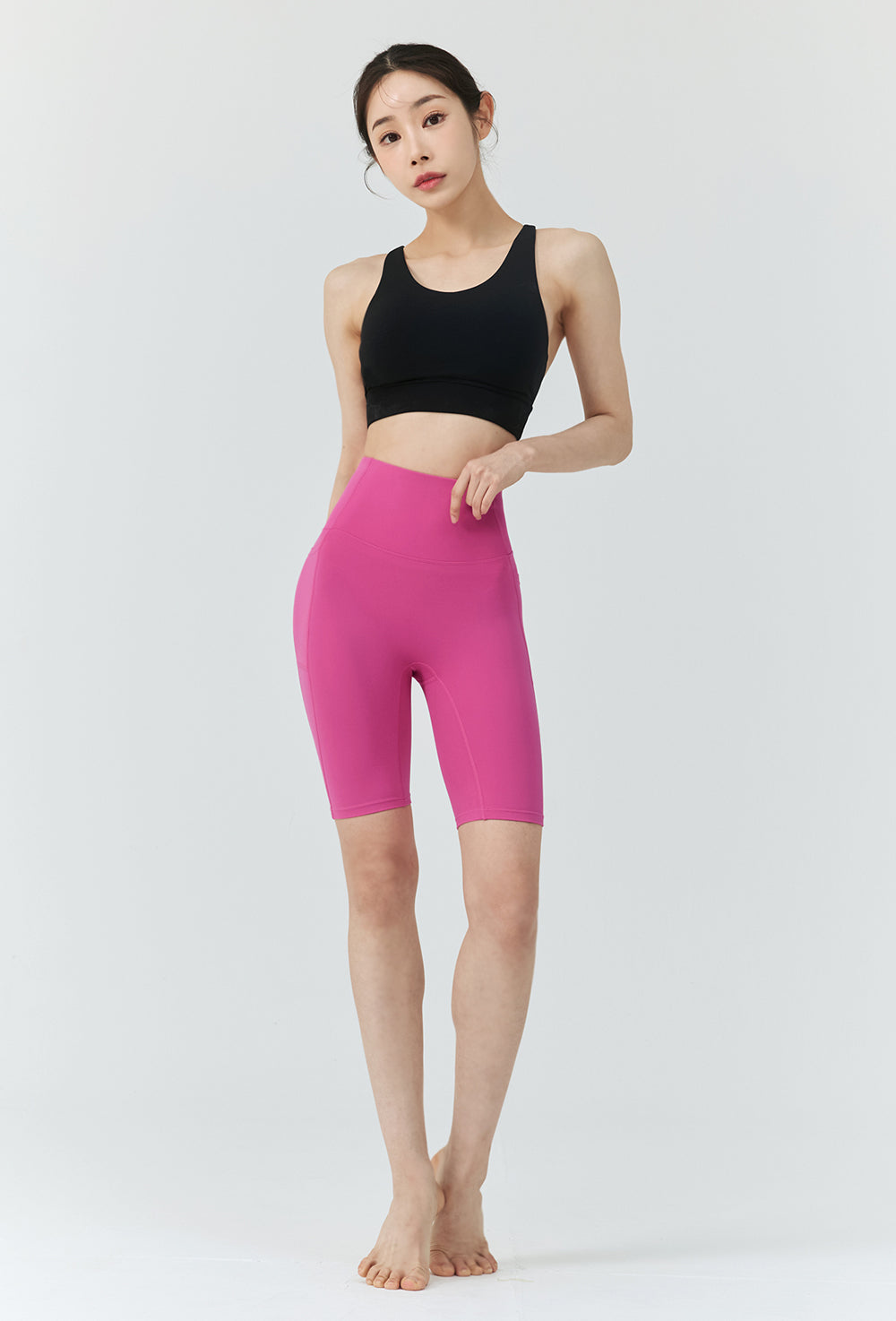 Black Label Signature 330N 4.5 Shorts - Magenta Pink