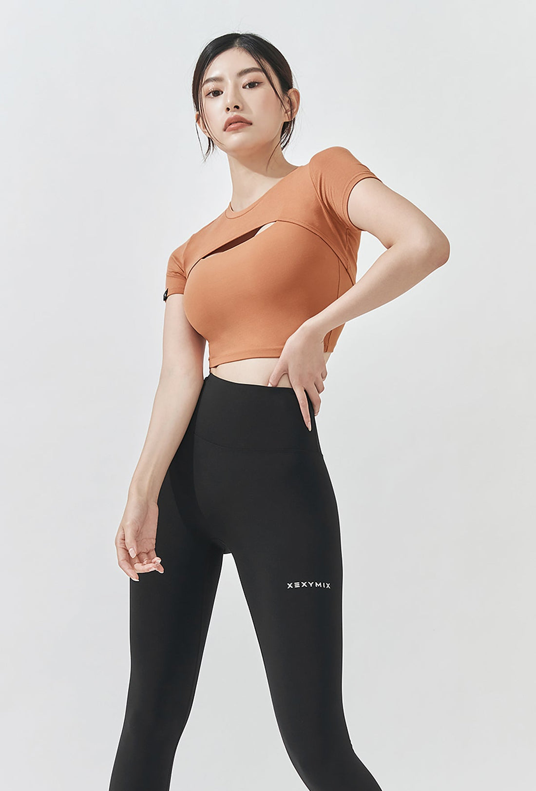 Soft touch Layered Short Sleeve - Marmalade