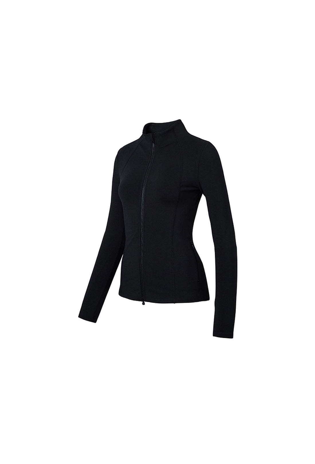XELLA™ Intention Slim Fit Zip-up Jacket - Black