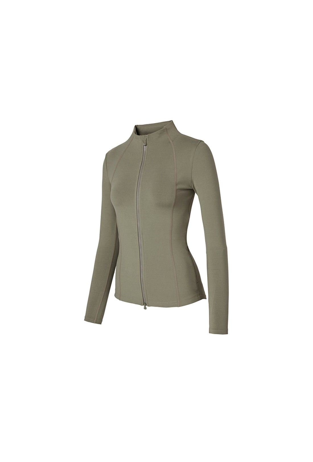 XELLA™ Intention Slim Fit Zip-up Jacket - Deal Khaki